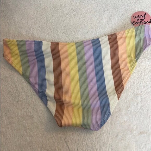 Xhilaration Multicolor Striped Kids Bikini - Picture 4 of 8